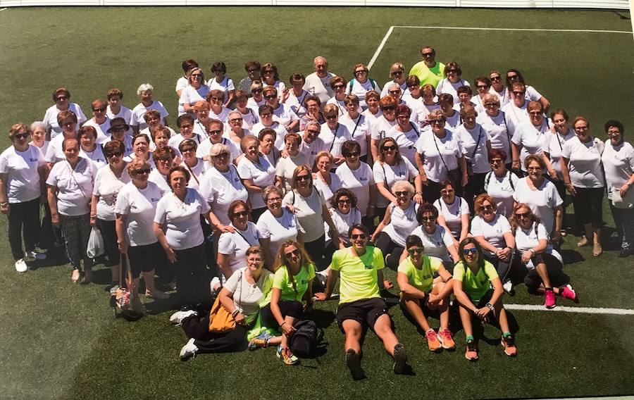 Las personas que participaron en las actividades de clausura.