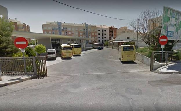 Estación de autobuses de Caravaca. /