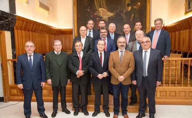 La recepción en el Ayuntamiento. /SDC