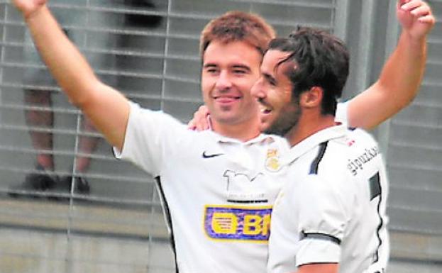 Eizmendi, con el Irún.