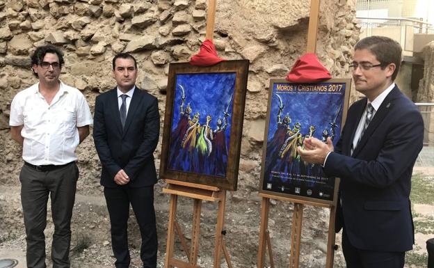 Presentación del cartel de las fiestas de 'Moros y Cristianos'.