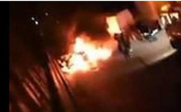La Guardia Civil investiga el incendio de cuatro vehículos en La Aljorra