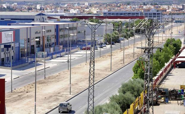 Imagen de un polígono industrial de la Región.