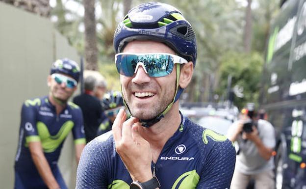 Valverde se prepara para una sesión de entrenamiento dentro de su recuperación este lunes en Elche.
