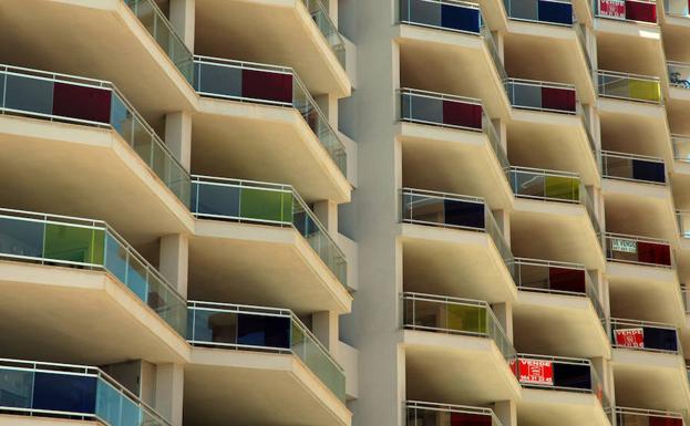 Edificio de viviendas destinadas a uso vacacional.