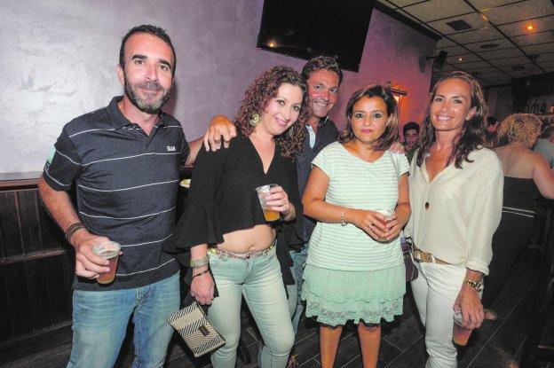 Pencho González, María José Armero, Gonzalo Gutiérrez, Mabel Vidal y Lola García de Paredes.