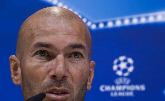 Ziinedine Zidane, técnico del Real Madrid. /Efe