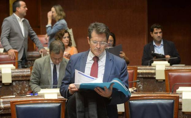 Pleno de la Asamblea Regional, este viernes.