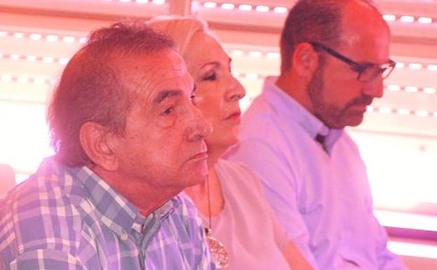 Los tres acusados, en la vista celebrada en la Audiencia./Nacho García / AGM