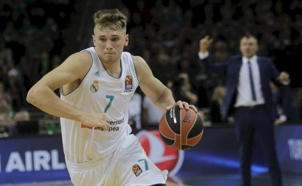 Luka Doncic, durante un partido. /Efe