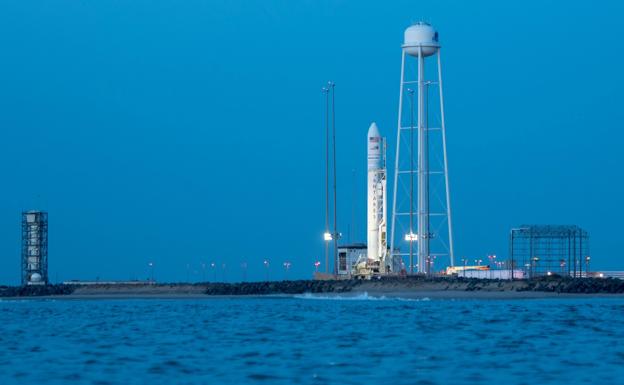 Lanzamiento de un cohete de la NASA./AFP