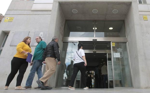 Imagen de una oficina del SEF en Cartagena./P. Martínez / AGM