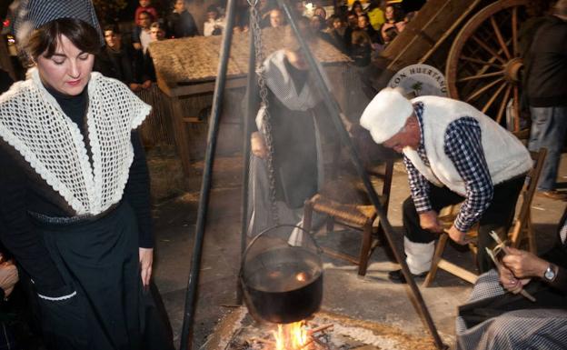 Belén Huertano Viviente en La Glorieta.