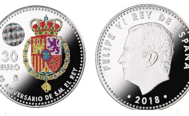 La moneda de 30 euros que pronto podrás ver en España