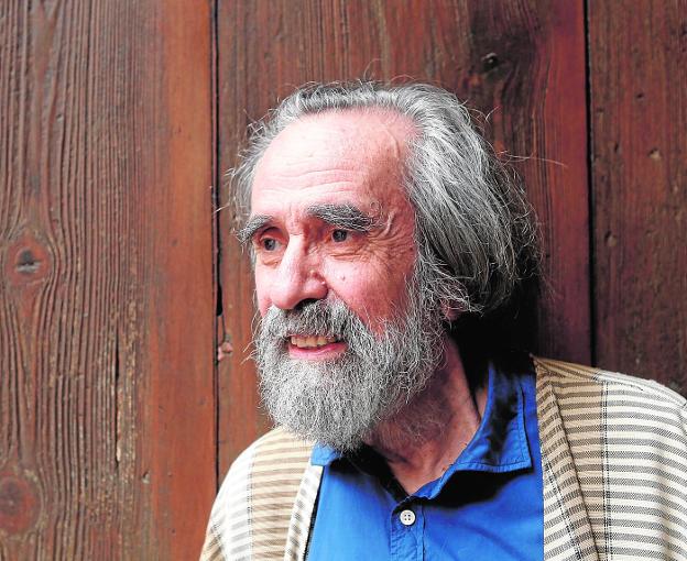 Isidoro Valcárcel Medina, fotografiado en Murcia en 2016./Enrique Martínez Bueso