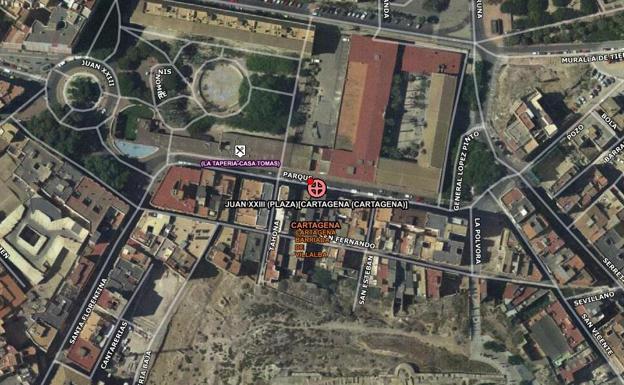 Lugar donde se ha producido el incendio/