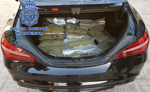 Cinco detenidos mientras realizaban la mudanza del cultivo de marihuana en Molina