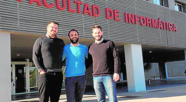 Equipo ganador de la primera plaza en los premios de Ericsson./UMU