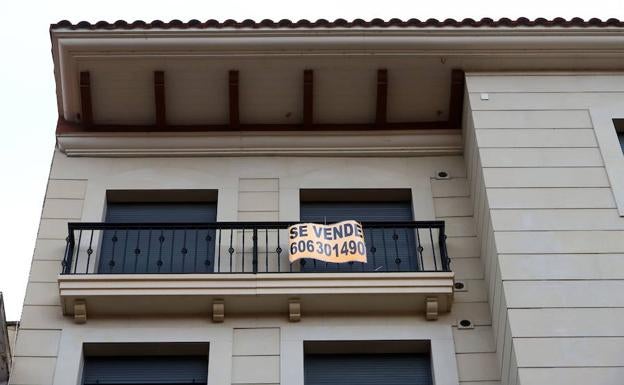 Un piso a la venta en Miranda de Ebro./Avelino Gómez