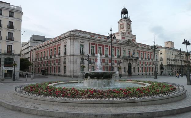Puerta del Sol de Madrid./