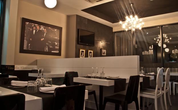 Restaurante de 'La Mafia se sienta a la mesa' en Madrid./La Mafia