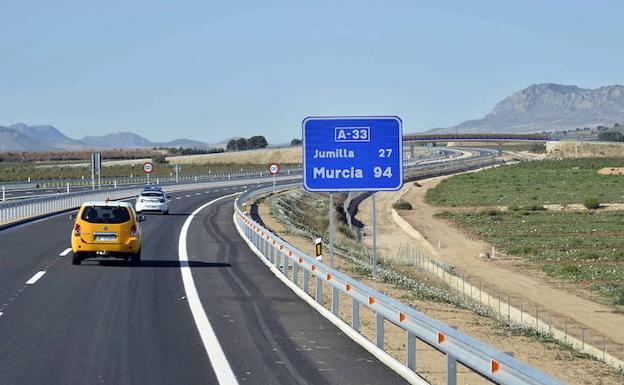 La autovía entre Yecla y Jumilla recibirá parte del fondo presupuestario para Murcia. /Guillermo Carrión / AGM