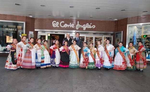 Homenaje a la Reina de la Huerta Infantil en el establecimiento de Gran Vía .