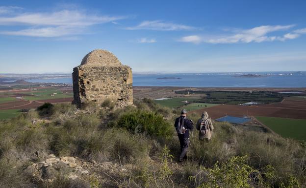 Panorámica del Mar Menor desde el Monte Miral. /Pablo Sánchez/ AGM