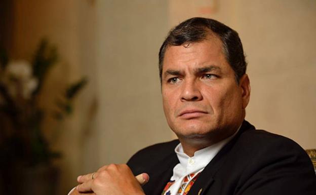 El expresidente de Ecuador, Rafael Correa