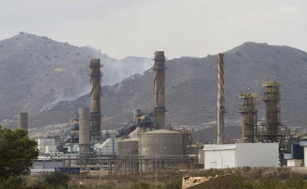 Planta de Sabic en La Aljorra./Pablo Sánchez / AGM