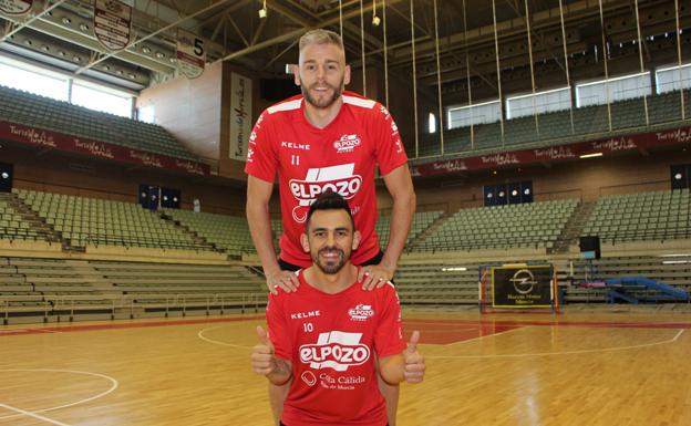 Miguelín y Álex./ElPozo