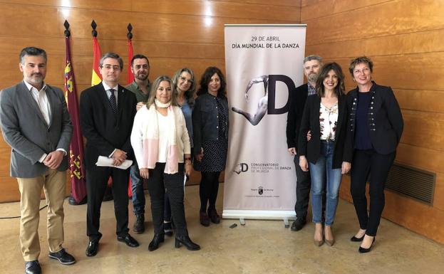 Presentación de la programación del Día de la Danza. /Ayto. de Murcia