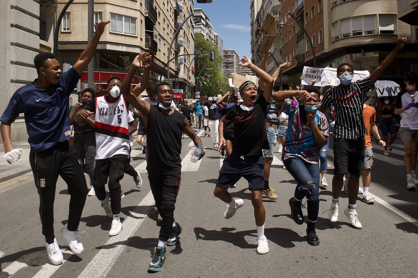 Fotos Centenares De Personas Claman En Murcia Contra El Racismo En