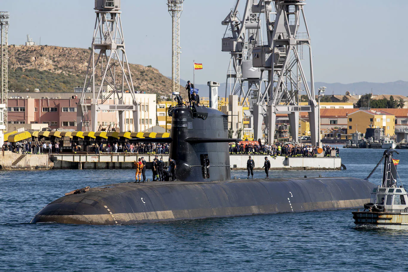 Fotos El Submarino S Isaac Peral Comienza Las Pruebas De Mar