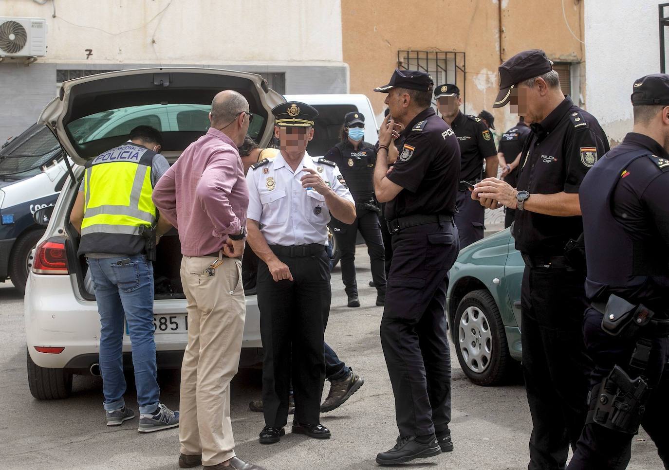 Fotos La Redada Antidroga En El Barrio Cartagenero De Lo Campano En