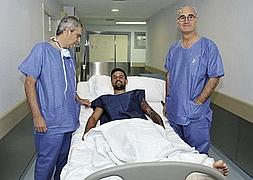 De Prado, Javi Márquez y Ripoll. Foto: J. L./