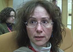 Pilar Aroca, profesora de Medicina de la UMU, durante el congreso. :: LV | Vídeo: Dani Zapata/