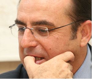 DECIDIDO. El rector de la Universidad Politécnica de Cartagena, en un momento de la entrevista con La Verdad. / VICENTE VICENS / AGM/