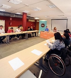 Primera reunión, ayer, de la comisión especial. ::
I. SÁNCHEZ / AGM/