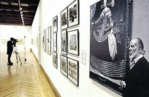 Vista de la exposición de Ramón Gaya en el Museo de la Pasión de Valladolid. ::
RAMÓN GÓMEZ/