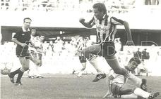 Vicente Brau en un partido contra el Hospitalet jugado en septiembre de 1992./archivo la verdad