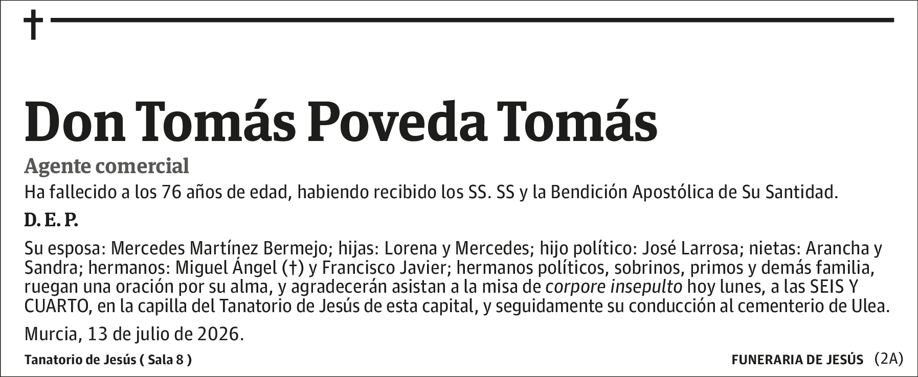 Tomás Poveda Tomás