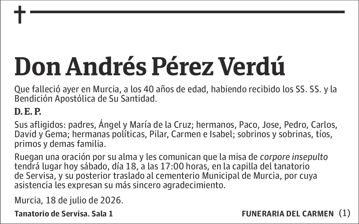 Andrés Pérez Verdú