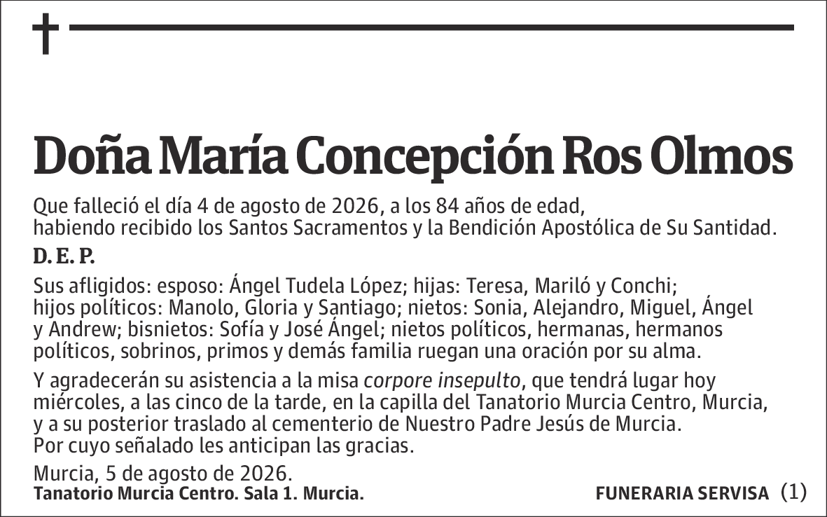 María Concepción Ros Olmos
