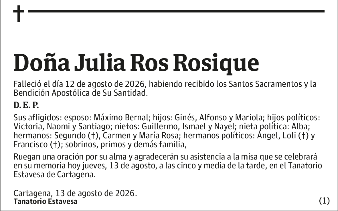 Julia Ros Rosique