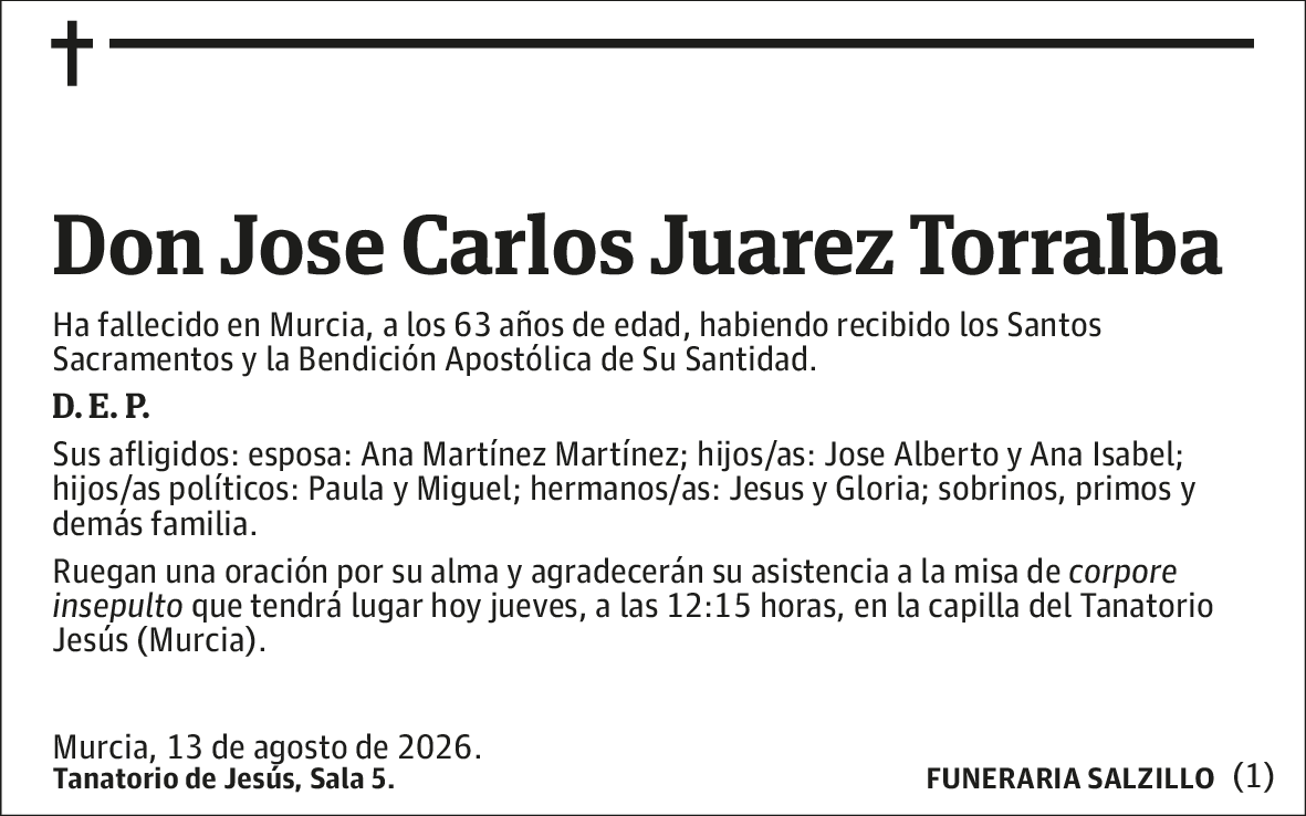 Jose Carlos Juarez Torralba