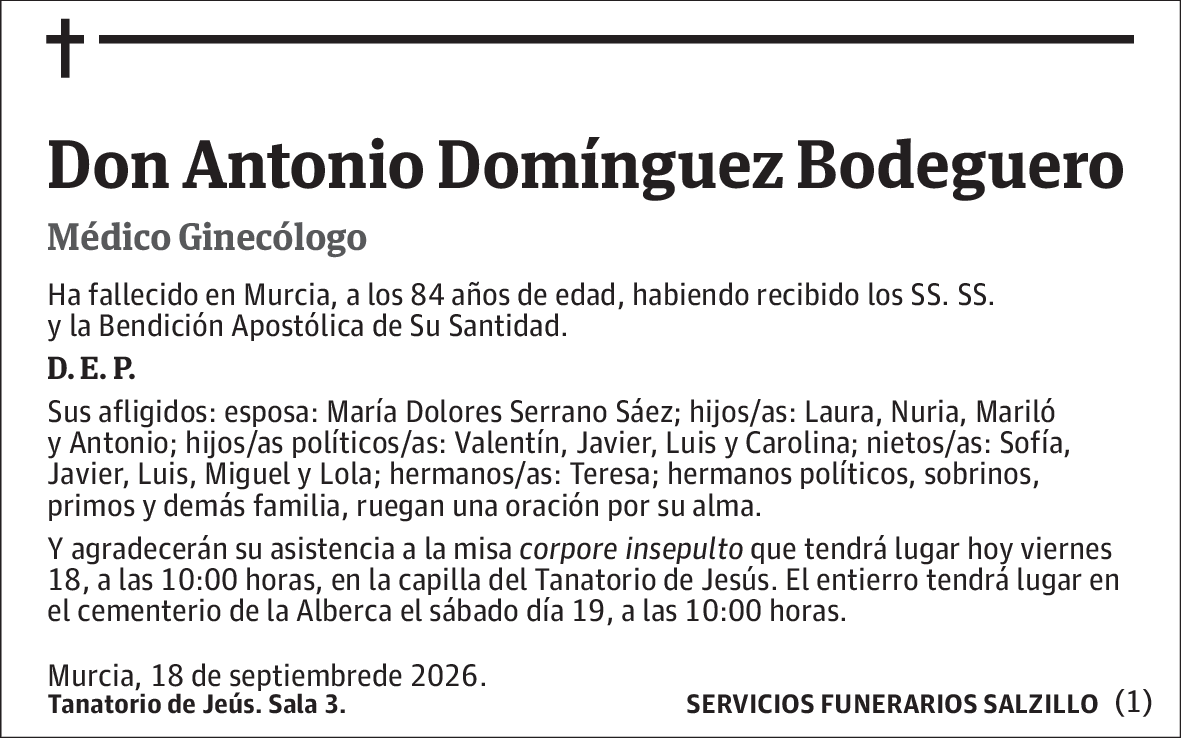 Antonio Domínguez Bodeguero