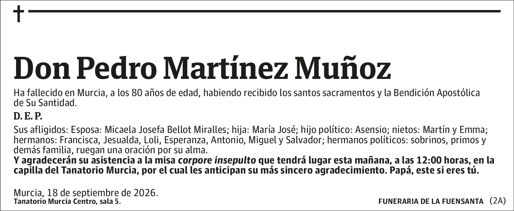 Pedro Martínez Muñoz