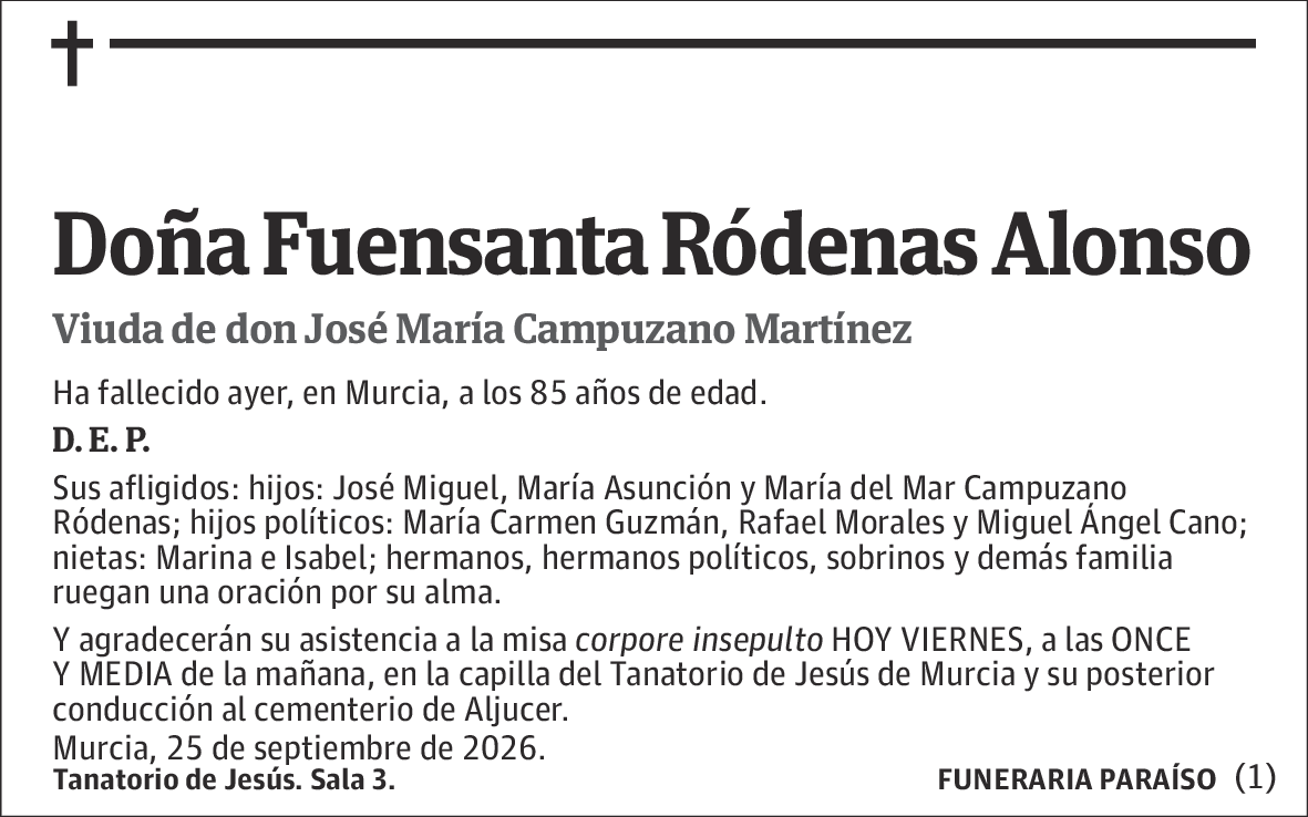 Fuensanta Ródenas Alonso