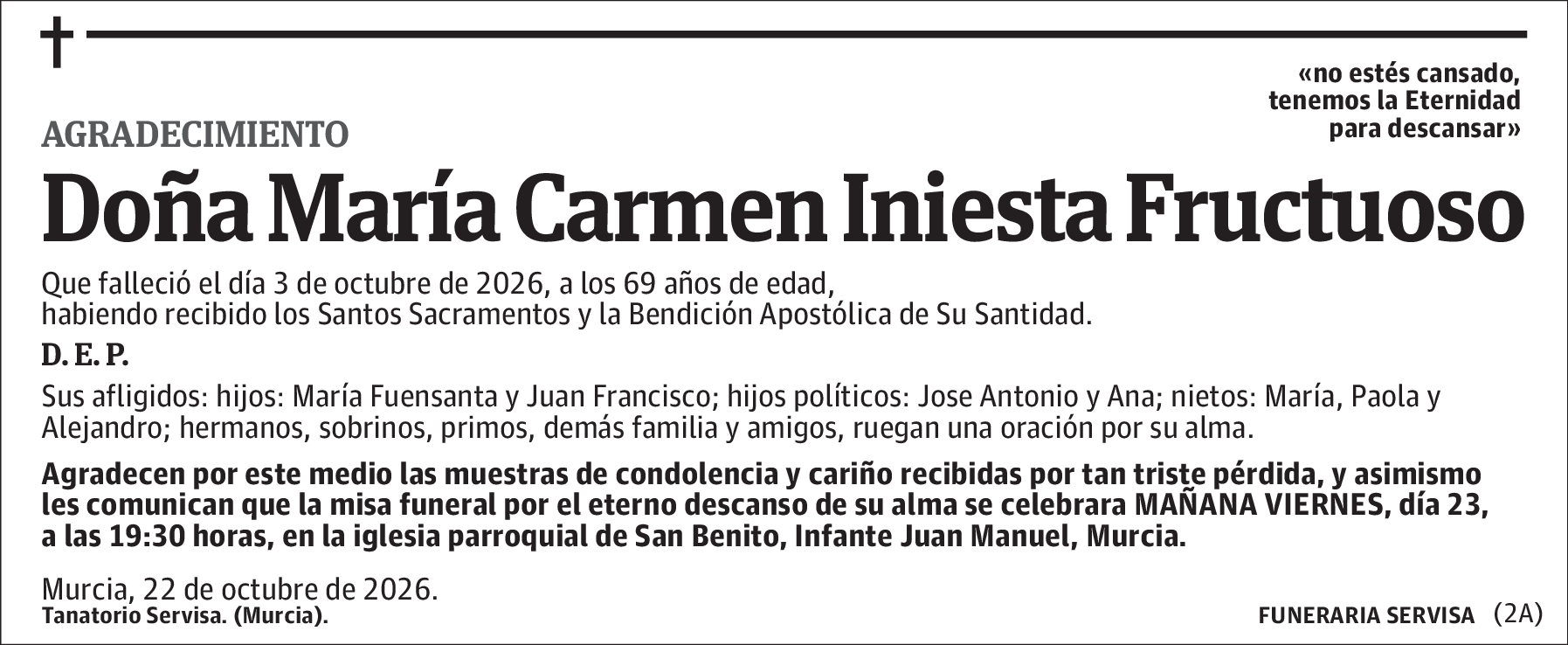 María Carmen Iniesta Fructuoso